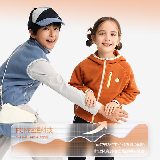 onmygame【糯糯系列】儿童外套轻暖软糯考拉绒外套上衣25新款17840 商品图3