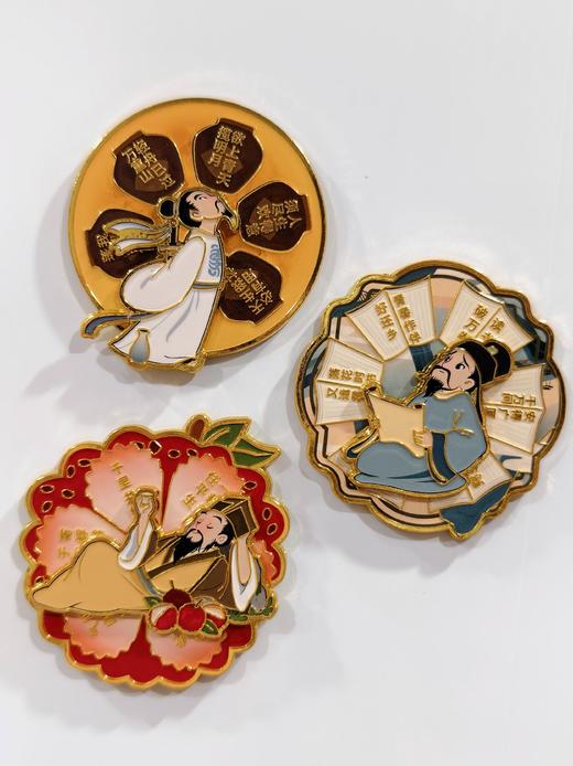 【千古风流】冰箱贴礼盒，原创李白、杜甫、苏东坡三款冰箱贴 商品图7