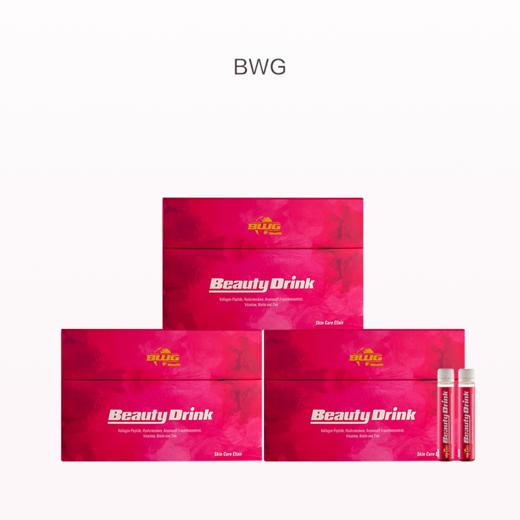 保税直发  BWG 胶原蛋白肽口服液 小红瓶 25mLx28支 1盒装 /2盒装/3盒装 商品图1