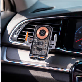 热卖！开车必备！「华为生态 自动感应黑科技」Only&Home 车载无线充感应手机支架 OH-CZ01