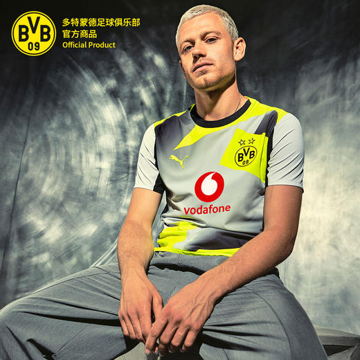 【官网同款】多特蒙德足球俱乐部｜25-26赛季客场球衣-球迷版 商品图2