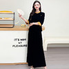 QYM AMC025-Y时尚套装妈妈洋气复古上衣+阔腿裤两件套 商品缩略图1