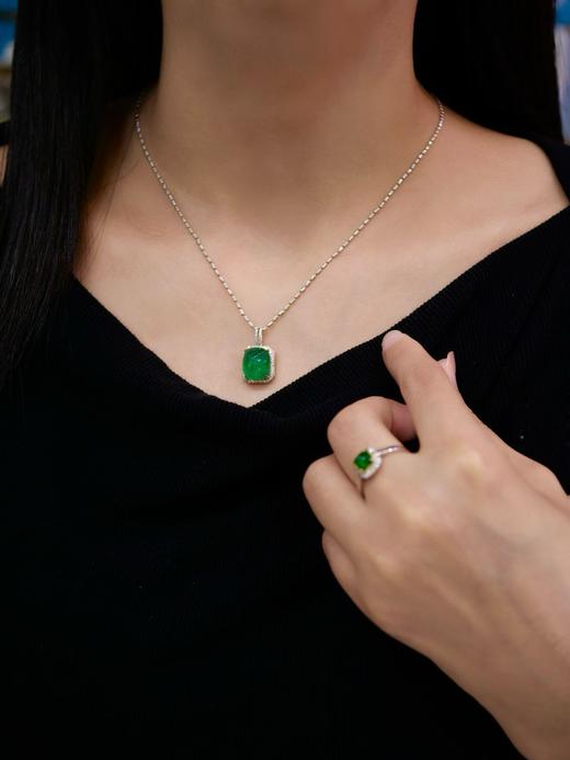 6.10ct祖母绿吊坠 商品图3