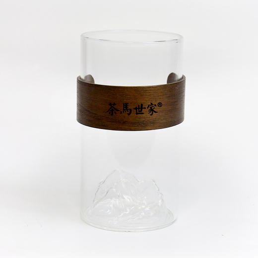 竹套观山杯茶杯玻璃杯子家用茶具防烫耐高温CM 商品图4