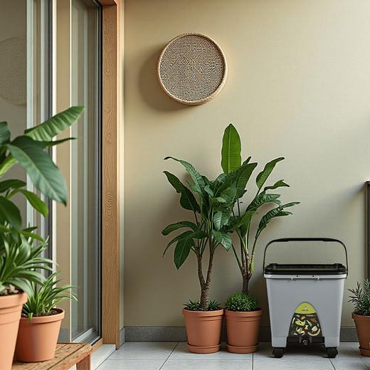 碧奥兰波卡西小堆肥桶24L|新款带轮 商品图5