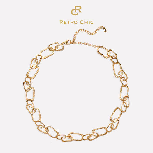 【秋季上新】Ancient Rome古罗马时期 | 罗马金/银色弧光项链 商品图0