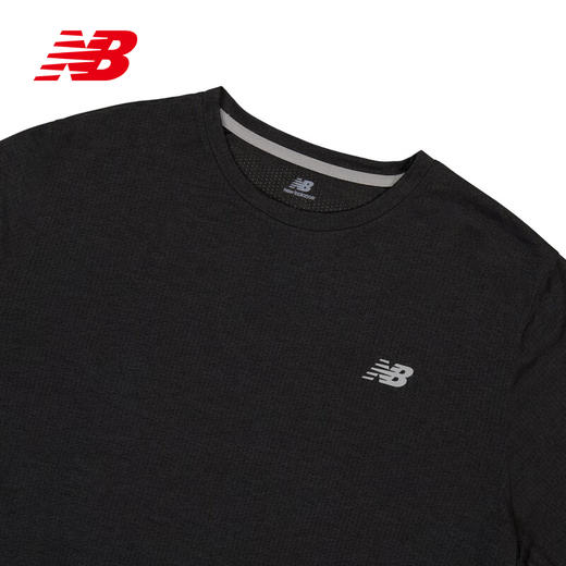 New Balance Athletics Long Sleeve 男T恤户外运动透气运动长袖上衣 商品图2