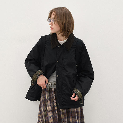 【棉服】714street防水猎装夹克秋冬3M新雪丽暖绒巴恩风外套 商品图2