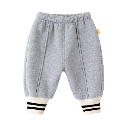 嘟嘟家宝宝加绒裤子秋冬童装男童保暖束脚裤秋季新品儿童宽松长裤秋装潮 商品图1