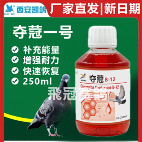 冠军一号B-12夺冠1号250毫升鸽药b12比赛提速抗疲劳止口渴高峰液（凯鸽）