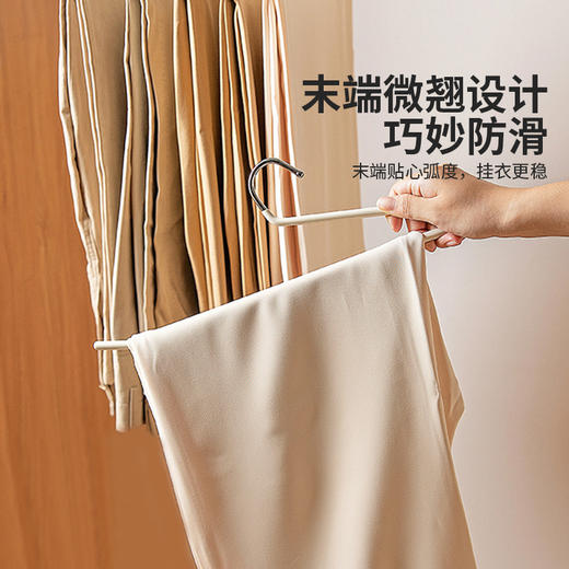 摩登主妇鹅型裤架挂裤子专用衣架家用无痕防滑2025新款收纳神器 商品图4
