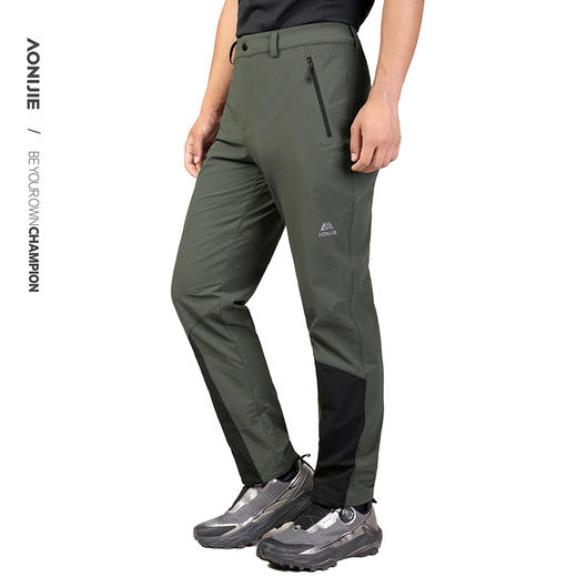 奥尼捷户外运动长裤耐磨防泼水透气户外登山徒步长裤日常通勤运动裤FM5238 商品图5
