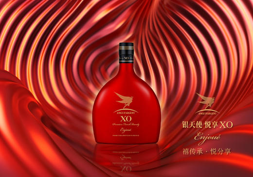 银天使悦享XO 700ml  法国原瓶进口洋酒 商品图3