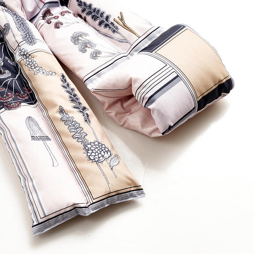 【爆】【6F】富安娜印花鹅绒围脖，牌牌价699，【爆款羽绒被首发引流单品】，引流特价69元 商品图1