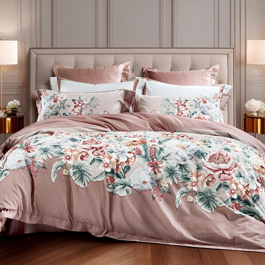 【爆】【6F】富安娜聚温暖床单四件/樱之漫舞，牌牌价1879~5379元，活动价1299元大小同价，赠送100%新西兰羊毛冬被1条 商品图7