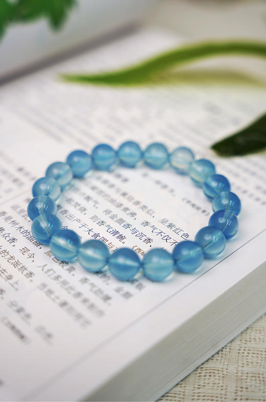 素园 海蓝宝水晶手串 高品质 商品图1
