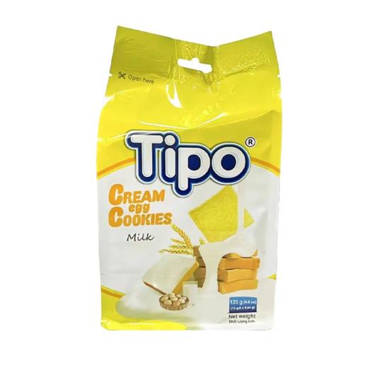 【超市】TIPO牛奶味面包干135g 商品图0