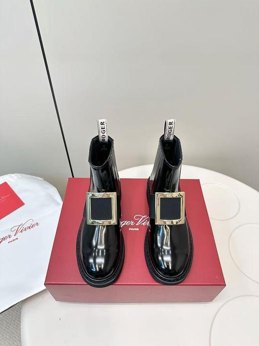 RV 经典方扣切尔西短靴 （ZX*DBG） 商品图0