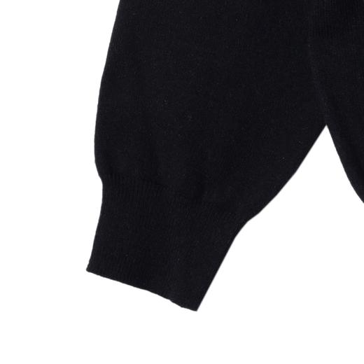 M3322SDSA男士秋冬新款痞帅男装潮牌纯色海鸥领针织衫百搭时尚套头毛衣 商品图3