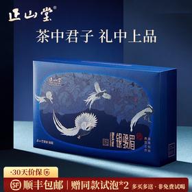 正山堂 宋风雅韵银骏眉礼盒装 正山小种红茶特级茶叶年货送礼102g