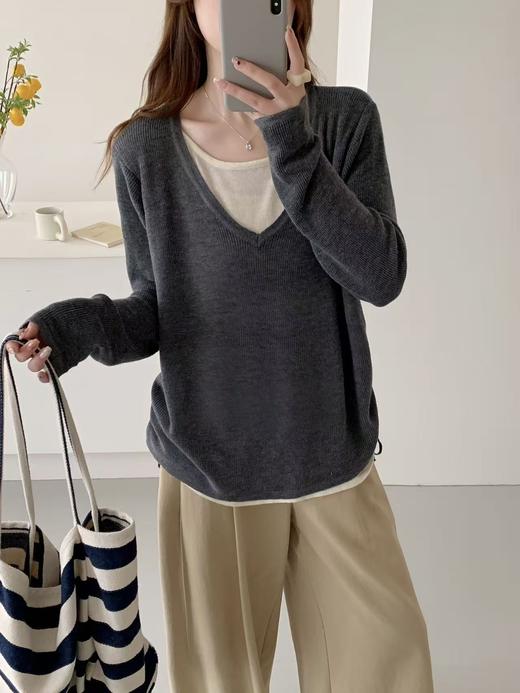 YW韩系慵懒针织衫(LH)(LD)-纪念日百货166546628 商品图1