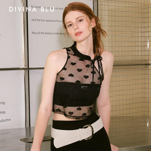DIVINA BLU 丹麦系列 迪唯纳复古背心M107（售后说明：收货15天内支持调换货） 商品图0