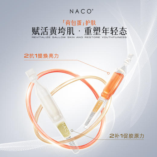 【老客专属福利】抗初老CP组合#NACO虾青素双抗弹润次抛精华液1.2ml*30支+NACO重组胶原蛋白弹嫩紧致次抛精华乳​​（新版）1.5ml*30支 商品图2