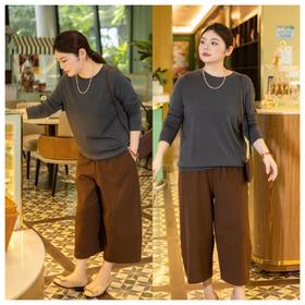 现货【西装弯刀裤】非常垂顺有质感的秋季裤子！面料厚度适中，适合秋季，微弹，松紧腰~腿粗、屁股大、腿型不好看必入！成分聚酯纤维66.4%；粘纤30.8%；2.8%氨纶