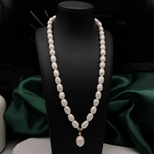 H2-2-2时尚百搭珍珠锁骨链清新小众百搭吊坠串珠项链气质名媛高级感项链 商品图1