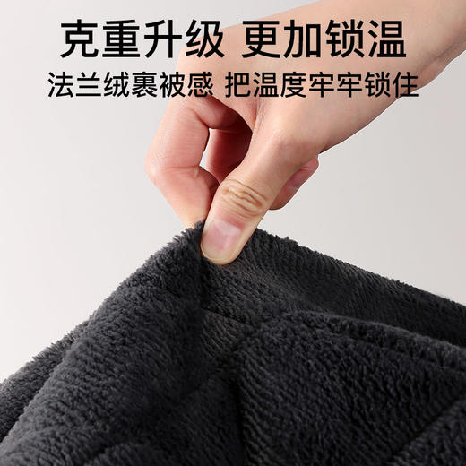 爱帝冬季三层夹棉家居服套装加厚保暖(男女款可选) 商品图6
