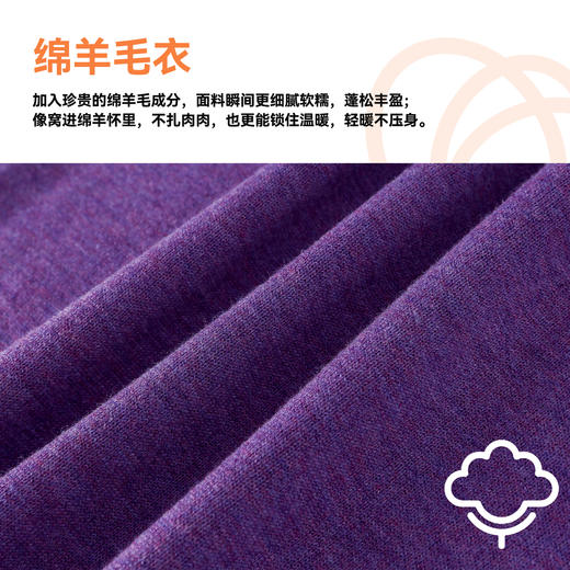 棉花堂多巴胺色绵羊毛防静电开衫童装毛衣——FD52192 商品图2