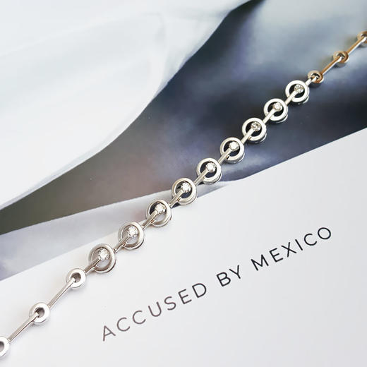 【天然正品】AU750白金简约时尚群镶款近40分钻石手链300825NJS41 现售价：7980！ 商品图3