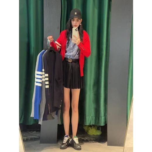 老钱风经典四条杠针织开衫（波哥蕾姐穿M） 商品图0