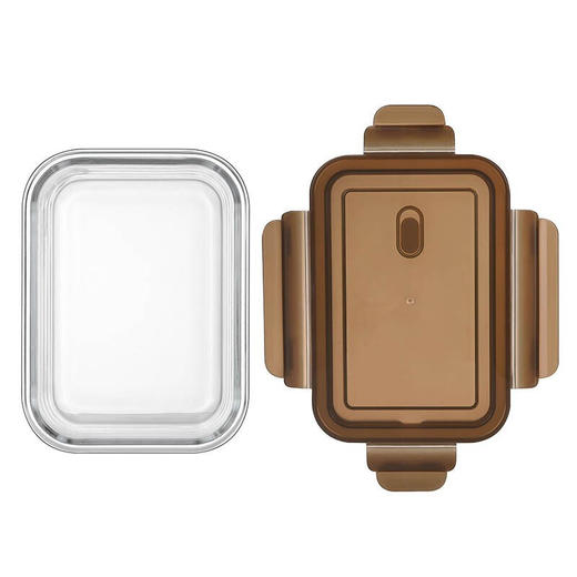 斯阁睿 耐热玻璃保鲜盒贝壳保温包两件套装微波炉适用硼硅酸盐玻璃餐盒 方形1040+640ml SGR-125A 商品图3