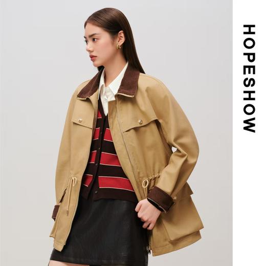 红袖HOPESHOW女装 巴恩风风衣89125330411 商品图1
