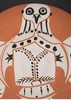 【已售】独角鹿西洋古董 1957年代西班牙艺术巨匠与法国Madoura工坊合作出品限量装饰陶盘「Chouette 猫头鹰」 商品缩略图3