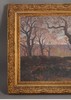 独角鹿西洋古董 19世纪末法国艺术家CH CORBET签名创作自然风光主题布面油画作品一对 商品缩略图2