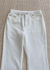 断码亏清无退换  小禾 升级环保棉 九分微喇叭 挺阔/棉柔 水洗白色牛仔裤  只有26码 商品缩略图9