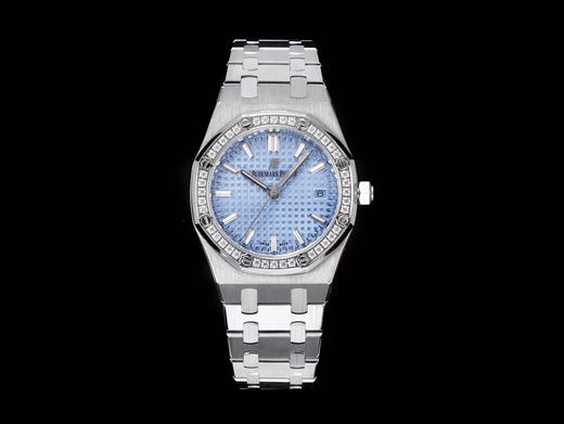 Noob official➕新女款AP 爱彼皇家橡树系列77350 77351型号机械腕表！直径34mm。搭载Calibre 5800自动上链机芯，采用该款式特别设计的玫瑰金自动摆陀（零故障）‼️‼️ 商品图7