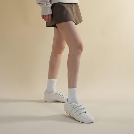 Westory2025年秋季平跟薄底运动鞋魔术贴休闲深口单鞋S2S25CM76421 商品图5