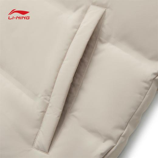 李宁男子防泼水80%鸭绒长羽绒服AYMU635 商品图14