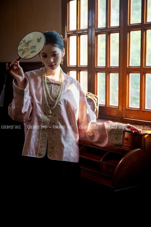 【门店同款】ENJOY秋季云敛-东方画笔钉珠款国风外套 164843451 商品图5