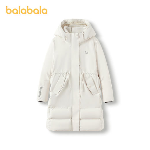 【lab系列】巴拉巴拉儿童长款羽绒服冬季童装女外套加厚保暖防护 商品图1