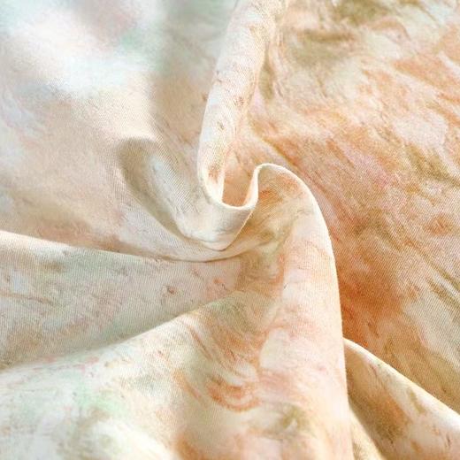 10楼 富安娜 独幅床单四件/大自然艺术家·风吹麦浪 /橙 吊牌价3680-3980元 活动价1599-1699元 商品图2