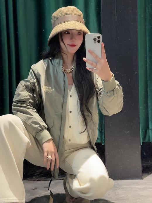 北家22棒球服飞行员工装夹克外套男女(蕾姐穿S 波哥穿L) 商品图2