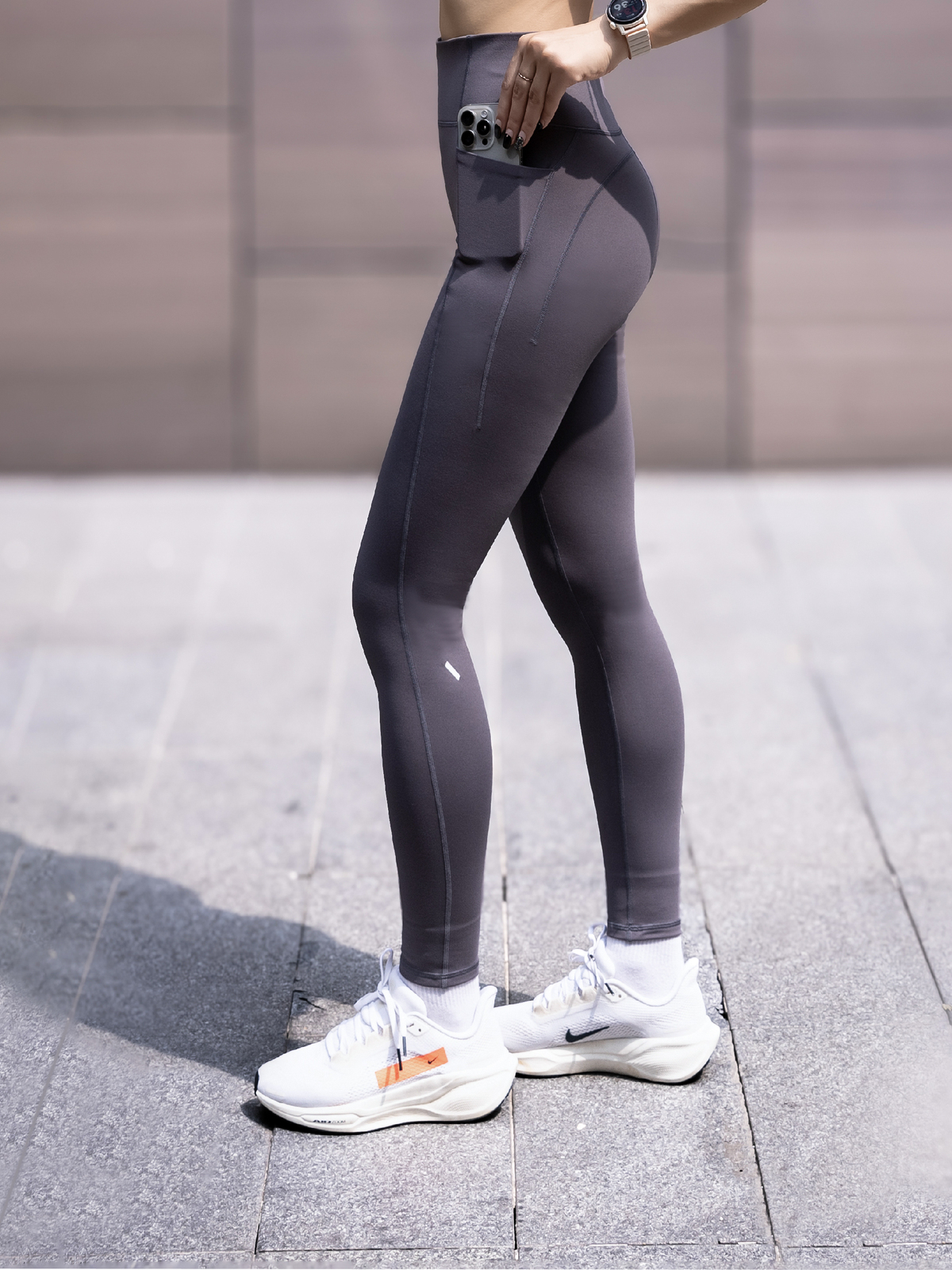 BODYWIT疾塑2.0女加绒紧身九分裤