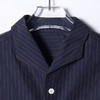 OAS931SDSA男士秋冬新款痞帅男装复古撞色竖纹长袖衬衫百搭商务时尚衬衣 商品缩略图2