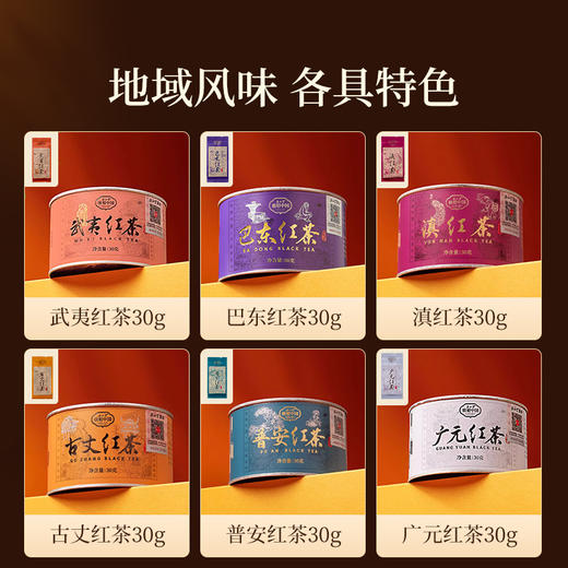 正山堂骏眉中国 六雅天成试饮集 特级红茶正宗六款特色茶叶30g 商品图1