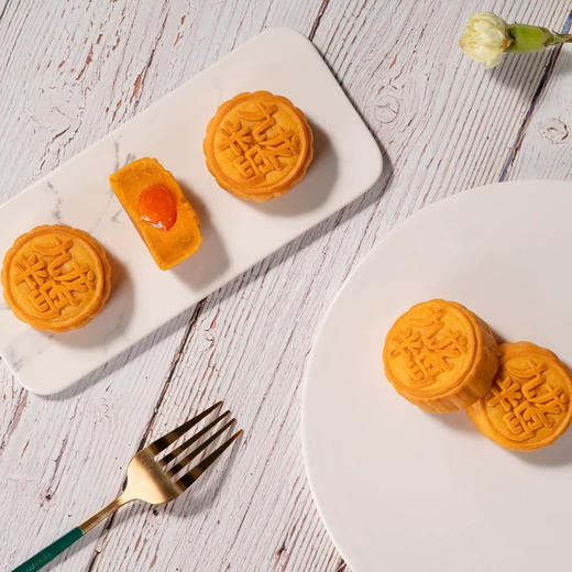 九龙半岛流心奶黄月饼400g 商品图2