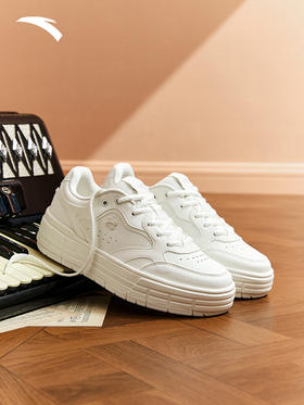安踏（ANTA）皎月丨关晓彤同款25年秋季新款百搭时尚女鞋运动鞋板鞋122548032